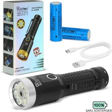 3D Sepetim 2800 Lümen Özel Seri Yeşil Lazer Özellikli Mıknatıslı WT-735