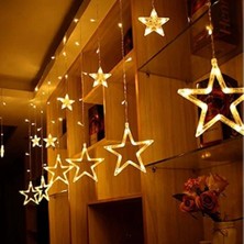Motto Ticaret LED Perde 3 M 120 Led'li Yıldız Modeli