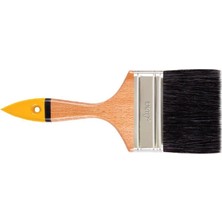 Timion Mey Ithalat® Luna Black Ahşap Saplı Yağlı Boya Fırçası No:4