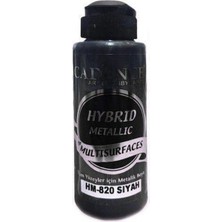 Depposite Hybrid Metalik Boya Siyah 120ML N:HM-820