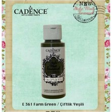 Depposite Style Matt Enamel Cam & Porselen Boyası 59 Ml. E-361 Çiftlik Yeşili
