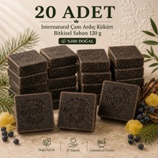 İnternatural Internatural Çam Ardıç Kükürt Bitkisel Sabun 120 G - 20 Adet