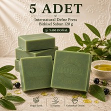 İnternatural Internatural Defne Press Bitkisel Sabun - 5 Adet
