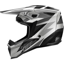 Sway Shot Full Face Tam Korumalı Kask (S/55-56CM) Beyaz - Siyah