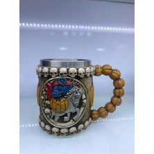 3D Sepetim Balkabagi Çelik Kupa Bardak Kod 220028