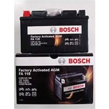 Bosch 12-7 (12-6) Yatık TX7A - Bs - [scooter]  Akü