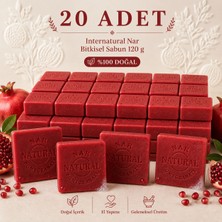 İnternatural Internatural Nar Bitkisel Sabun 120 G - 20 Adet