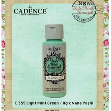 Depposite Style Matt Enamel Cam & Porselen Boyası 59 Ml. E-355 Açık Nane Yeşili