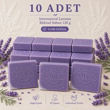 İnternatural Internatural Lavanta Bitkisel Sabun 120 G - 10 Adet