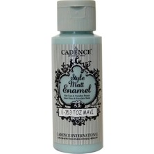 Depposite Style Matt Enamel Cam & Porselen Boyası 59 Ml. E-353 Toz Mavi