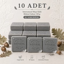 İnternatural Internatural Meşe Külü Bitkisel Sabun 120 G - 10 Adet