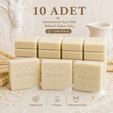 İnternatural Internatural Keçi Sütü Bitkisel Sabun 120 G - 10 Adet