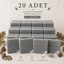 İnternatural Internatural Meşe Külü Bitkisel Sabun 120 G - 20 Adet