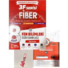 İSEM Yayıncılık 8.sınıf 3f Serisi Fiber Fen Bilimleri Soru Bankası+Günay Yayınları Deneme+Çanta Süsü