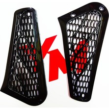 Monero 4000 W Akü Kapağı (Sele Altı Izgara Kapak) Siyah