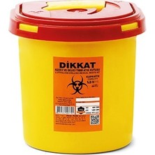 Enfekte Tıbbi Atık Kovası - 1.3 Lt