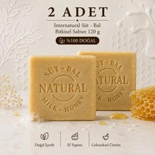 İnternatural Internatural Süt - Bal Bitkisel Sabun 120 G - 2 Adet