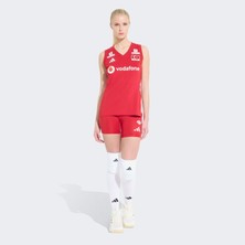 Adidas Türkiye Voleybol Milli Takımı Kadın Voleybol Kırmızı Tayt.-