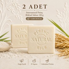 İnternatural Internatural Pirinç Bitkisel Sabun 120 G - 2 Adet