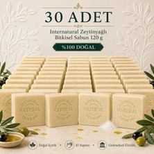 İnternatural Internatural Zeytinyağlı Bitkisel Sabun 120 G - 30 Adet