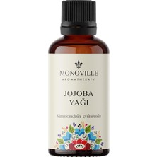 Ayrex Monoville Jojoba Yağı 30 ml Soğuk SIKIM%100 Saf ve Doğal (Jojoba Oil)