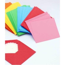 Ayrex Bigibu Renkli Zarf 13X18 Cm. 100 Adet 8585617
