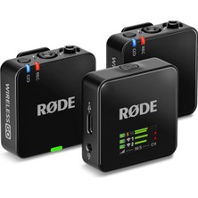 Ayrex Røde Wireless Go (Gen 3) - Üçüncü Nesil, 32-Bit, Çift Vericili, Kayıt Özellikli Kablosuz Mikrofon Seti