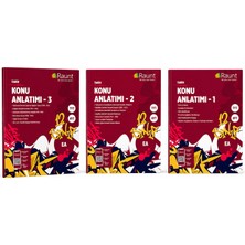 Raunt Yayınları  12. Sınıf Tarih Konu Anlatımı 1-2-3 Seti – Tyt Ayt Tarih Konu Anlatımlı 3 Kitap Set Ea