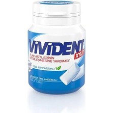Ayrex Vivident Yeşil Nane Aromalı Şekersiz-Tatlandırıcılı Draje Sakız Kutu 67G