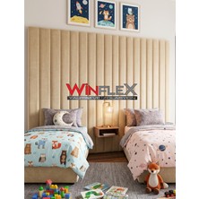 Winflex 12’li Dikey Akustik Kumaş Panel (15X210 Cm) Krem