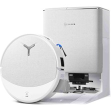 Ayrex Ecovacs Deebot T90 Omni Robot Süpürge ve Paspas, 30.000 Pa Emiş Gücü, Ozmo Roller 3.0 Paspas Sistemi, Triple Lift Teknolojisi, 3D Akıllı Navigasyon, Evcil Hayvan Dostu Temizlik ve Omni Istasyon,