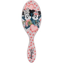 Ayrex Wet Brush Orijinal Detangler Saç Fırçası, Mickey & Minnie (Disney Love) - Ultra Yumuşak Intelliflex Kıllar - Dolaşık Açıcı Fırça Dolaşık Açıcı (Islak Kuru ve Hasarlı Saçlar) - Kadınlar ve Erkekl