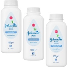 Ayrex Johnsons Baby Bebek Pudrası 100 gr 3 Adet