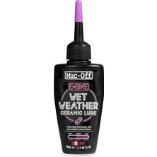 Ayrex Muc-Off Muc Off E-Bike Islak Zincir Yağlayıcı, 50 ml - Uv Izleyici Boyalı Premium Elektrikli Bisiklet Zinciri Yağlayıcı - Islak Hava Koşulları Için Formüle Edilmiştir