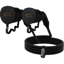 Ayrex Type 2 Ac 3 Metre Elektrikli Araç Şarj Kablosu, 22 Kw, 32A, 3 Metre, 5X6+0,75MM2, Taşıma Çantası Hediye