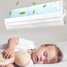 Ayrex Ayarlanabilir Delikli Klima Hava Yönlendirici 58-105 cm Klima Çarpması Siperliği Aparatı