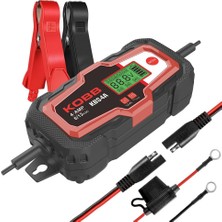 Ayrex Kobb KBS4A 6/12V 120A Dijital Akü Şarj/akü Bakım/desülfatör ve Power Supply