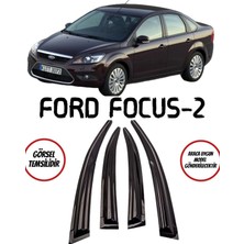 Ayrex Balp Ford Focus 2 Cam Rüzgarlığı 4lü 2004-2010 Ile Uyumlu Arası