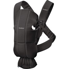 Ayrex Babybjörn Babytrage Mini, Cotton, Schwarz