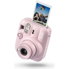 Ayrex Instax Dahili Otomatik Flaş, Dahili Selfie Aynası, Yakın Çekim Makro Modu ve Otomatik Zamanlayıcı, Şeker Pembesi ile Mini 13 Anlık Kamera