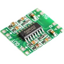 Ayrex PAM8403 Mini Ses Yükseltici Class D 2X3W Amfi Kartı Stereo Dijital Amfilikatör Müzik Ses Yükseltici Kuvvetlendirici 2-4-8ohm Hoparlör Kulaklık Tv Radyo Speaker