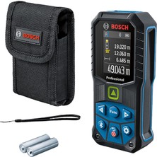 Ayrex Measurement Measurement Glm 50-27 Cg Yeşil Lazerli Uzaklık Ölçer, 50 Metre, Koruma Çantası, El Kayışı, 2 Pil