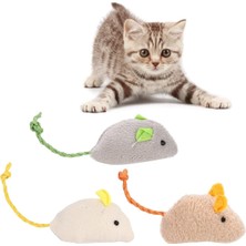 Ayrex Kedi Oyuncağı Peluş Fare 6'li Set – Interaktif Kedi Oyuncakları, Isırmaya Dayanıklı Yumuşak Fare Oyuncağı, Avcılık Içgüdüsünü Destekleyen Hafif Kovalamaca Oyuncağı