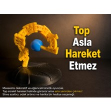 Baba Oğul 3D 3D Baskılı Kinetik Oyuncak – Hareketli Top Dekoru