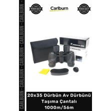 Carlburn #dürbün Profesyonel Net Görüş Outdoor El Zoom 20X35 Dürbün Av Dürbünü Taşıma Çantalı 1000M/56M