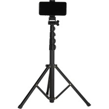 Ayrex Senon Zore Jmary Mt-39 5 Kademeli 153CM Fonksiyonel 2 In 1 Monopod 360 Derece Dönebilen Başlıklı Tripod