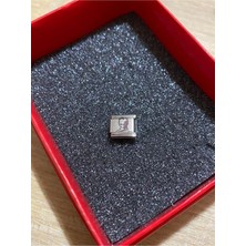 C&On Design Atatürk Silüeti Atatürk Temalı Charm – Türk Bayrağı &– Italyan Charm Bileklik Uyumlu Çelik