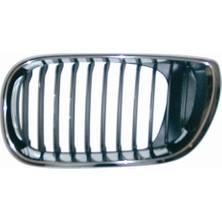 Oto101 Bmw 3 E46 Ön Panjur Krom Siyah Sol 01-04