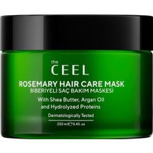 Ayrex The Ceel Saç Bakım Maskesi 250 ml - Biberiye Özlü, Shea Yağı, Argan Yağı ve Hidrolize Protein Içeren Nemlendirici & Besleyici Saç Maskesi, Tüm Saç Tipleri