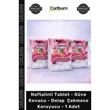 Carlburn #naftalin Giysi Gardırop Saklama Kutu Naftalinli Tablet Güve Kovucu Dolap Çekmece Koruyucu - 1 Adet